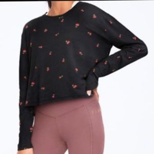 Victoria’s Secret Pink Long Sleeve Crop Top